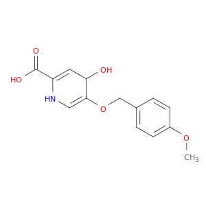 4-Hydroxy-5-((4-methoxybenzyl)oxy)-1,4-dihydropyridine-2-carboxylic acid