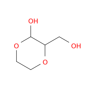 1,4-Dioxane-2-methanol, 3-hydroxy-