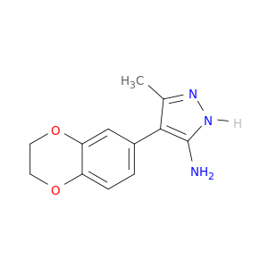 4-(2,3-Dihydro-1,4-benzodioxin-6-yl)-3-methyl-1H-pyrazol-5-amine