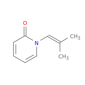 1-(2-methylprop-1-enyl)pyridin-2-one