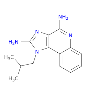 1H-Imidazo[4,5-c]quinoline-2,4-diamine, 1-(2-methylpropyl)-