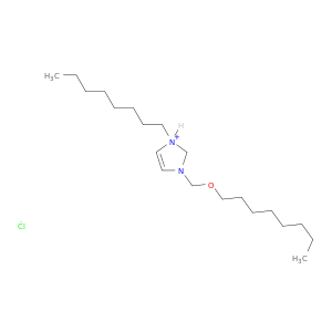 1H-Imidazolium, 1-octyl-3-[(octyloxy)methyl]-, chloride