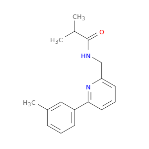 Propanamide, 2-methyl-N-[[6-(3-methylphenyl)-2-pyridinyl]methyl]-