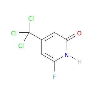 6-氟-4-(三氯甲基)-2(1H)-吡啶酮