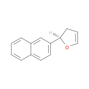 Furan, 2,3-dihydro-2-(2-naphthalenyl)-, (R)-