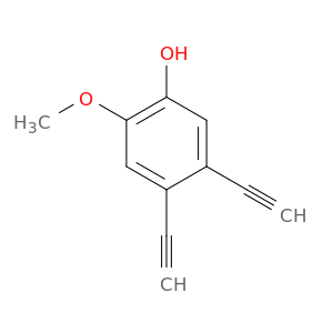 Phenol, 4,5-diethynyl-2-methoxy-
