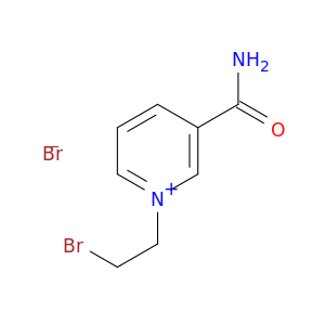 Pyridinium,3-(aminocarbonyl)-1-(2-bromoethyl)-, bromide (1:1)
