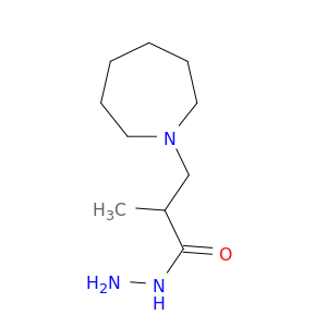 3-(azepan-1-yl)-2-methylpropanehydrazide