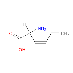 3,5-Hexadienoic acid, 2-amino-, (2S,3Z)-