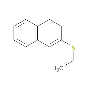 Naphthalene, 3-(ethylthio)-1,2-dihydro-