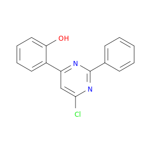 Phenol, 2-(6-chloro-2-phenyl-4-pyrimidinyl)-