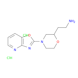2-吗啉乙胺,4-恶唑[4,5-B]吡啶-2-yl-,盐酸盐(1：2)