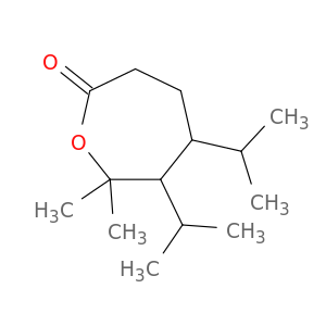 2-Oxepanone, 7,7-dimethyl-5,6-bis(1-methylethyl)-