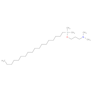 1-Propanamine, 3-[(dimethyloctadecylsilyl)oxy]-N,N-dimethyl-