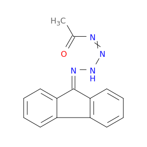 1-Tetrazene, 1-acetyl-4-(9H-fluoren-9-ylidene)-