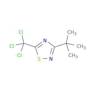 3-Tert-butyl-5-(trichloromethyl)-1,2,4-thiadiazole