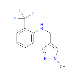 N-[(1-Methyl-1H-pyrazol-4-yl)methyl]-2-(trifluoromethyl)aniline