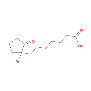 Cyclopentaneheptanoic acid, 1-bromo-2-oxo-