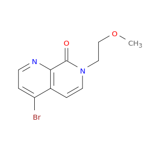 4-Bromo-7-(2-methoxyethyl)-1,7-naphthyridin-8(7H)-one