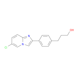 Benzenepropanol, 4-(6-chloroimidazo[1,2-a]pyridin-2-yl)-