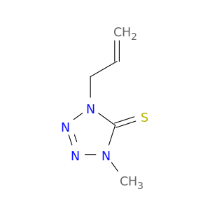5H-Tetrazole-5-thione, 1,4-dihydro-1-methyl-4-(2-propenyl)-