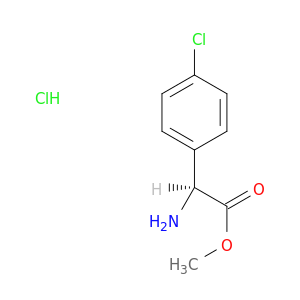 Methyl (2S)-2-Amino-2-(4-chlorophenyl)acetate Hydrochloride
