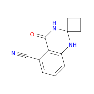 4-氧代螺[1,2,3,4-四氢喹唑啉-2,1'-环丁烷]-5-甲腈