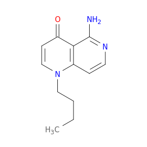 1,6-Naphthyridin-4(1H)-one, 5-amino-1-butyl-
