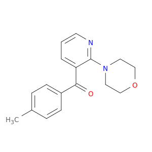 Methanone, (4-methylphenyl)[2-(4-morpholinyl)-3-pyridinyl]-