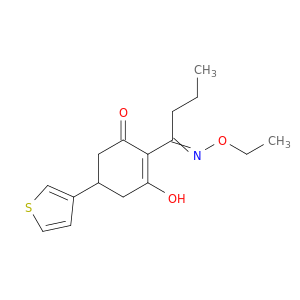 2-Cyclohexen-1-one, 2-[1-(ethoxyimino)butyl]-3-hydroxy-5-(3-thienyl)-