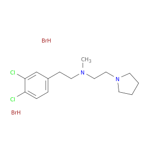 N-[2-(3,4-二氯苯基)乙基]-N-甲基-1-吡咯烷乙胺二氢溴酸盐