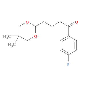 4-(5,5-二甲基-1,3-二氧烷-2-基)-1-(4-氟苯基)-1-丁酮