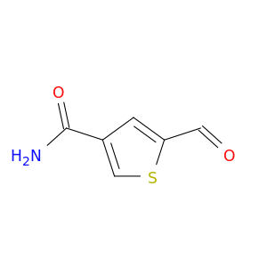 5-formylthiophene-3-carboxamide