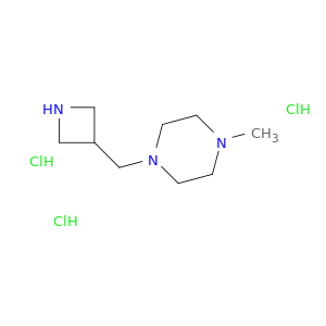 1-(Azetidin-3-ylmethyl)-4-methylpiperazine trihydrochloride
