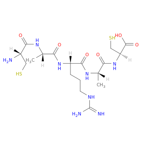 L-Cysteine, L-cysteinyl-L-alanyl-L-arginyl-L-alanyl-