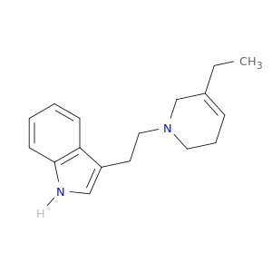 1H-Indole, 3-[2-(3-ethyl-5,6-dihydro-1(2H)-pyridinyl)ethyl]-