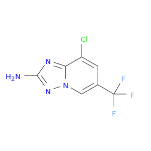 8-Chloro-6-(trifluoromethyl)-[1,2,4]-triazolo[1,5-a]pyridin-2-amine