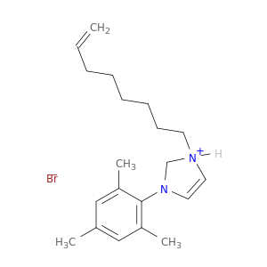 1H-Imidazolium, 1-(7-octenyl)-3-(2,4,6-trimethylphenyl)-, bromide