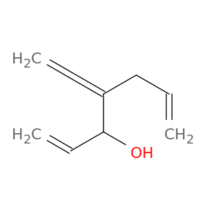 1,6-Heptadien-3-ol, 4-ethenylidene-