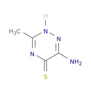1,2,4-Triazine-5(2H)-thione, 6-amino-3-methyl-