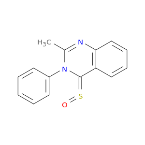 4(3H)-Quinazolinethione, 2-methyl-3-phenyl-, S-oxide