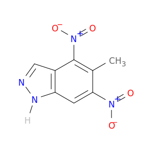 5-Methyl-4,6-dinitro 1H-Indazole