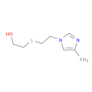 Ethanol, 2-[[2-(4-methyl-1H-imidazol-1-yl)ethyl]thio]-
