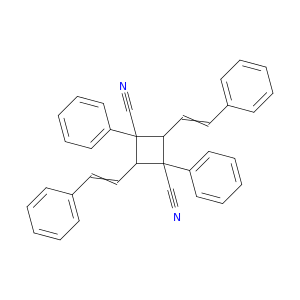 1,3-二苯基-2,4-双(2-苯基乙烯基)-1,3-环丁二酸二羰基腈