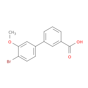4'-溴-3'-甲氧基[1,1'-BIPENYL]-3-羧酸