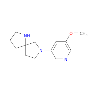 1,7-Diazaspiro[4.4]nonane, 7-(5-methoxy-3-pyridinyl)-