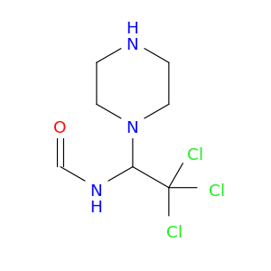 Formamide, N-[2,2,2-trichloro-1-(1-piperazinyl)ethyl]-