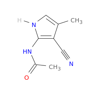 Acetamide, N-(3-cyano-4-methyl-1H-pyrrol-2-yl)-