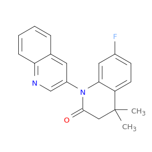 [1(2H),3'-Biquinolin]-2-one, 7-fluoro-3,4-dihydro-4,4-dimethyl-