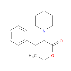 Ethyl 3-phenyl-2-(piperidin-1-yl)propanoate